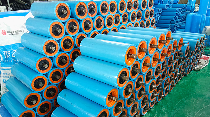 UHMWPE conveyor roller from Polan customer